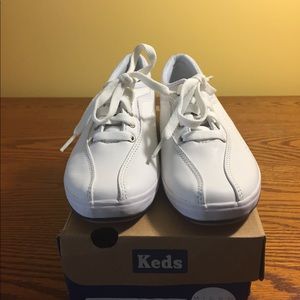 Brand new Keds white Spirit Ubal shoes. 6.5